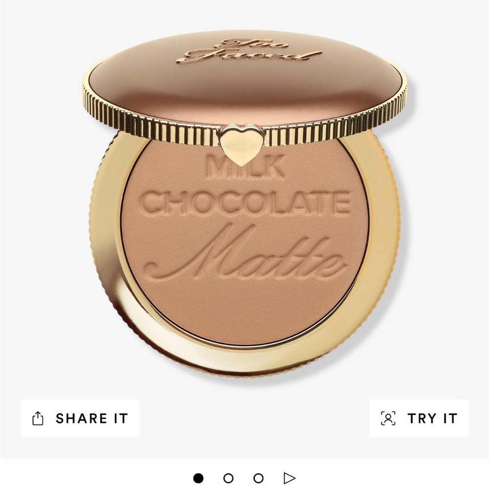 Too faced milk chocolate bronzer